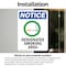 Signmission Designated Smoking Area Sign With Symbol, 7 in W x Rectangle, Vinyl Decal OS-2PACK-NS-D-710-V-10976 - alternate 6